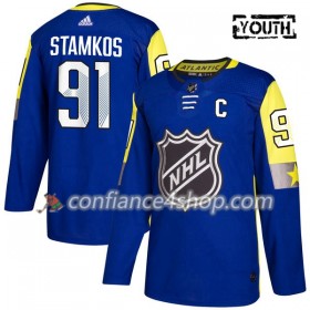 Adidas Maillot de Hockey Tampa Bay Lightning Steven Stamkos 91 2018 NHL All-Star Atlantic Division Royal Authentic - Enfant